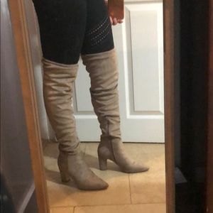 Chinese Laundry Suede Heeled Boots 